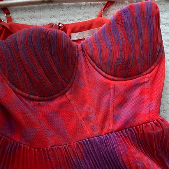 Hutch Amara Orange and Purple Gown sz 2 - Picture 8 of 16